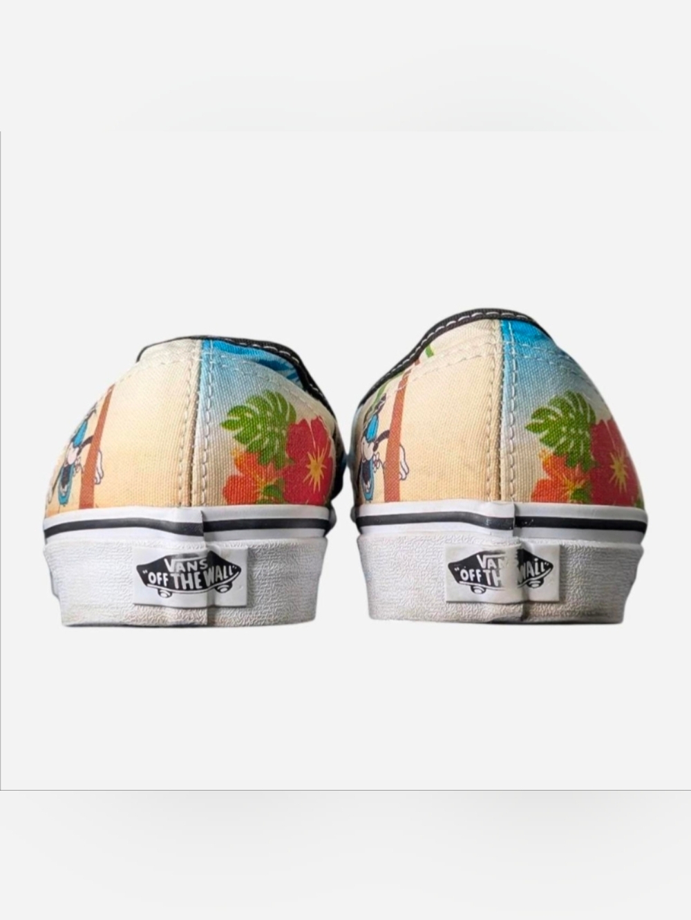 Vans X Disney Authentic Mickey Mouse Aloha‎ Sneakers Limited Edition 10 Size men - Picture 4 of 7